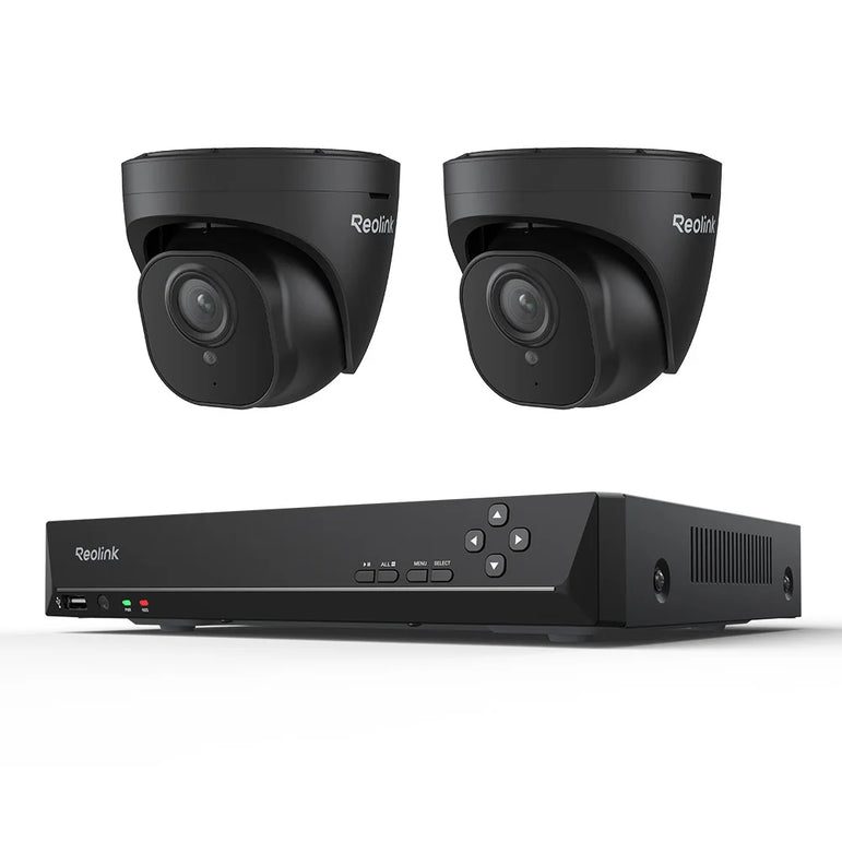 Reolink 5MP 8CH Home Security Camera System with Smart Detection Outdoor PoE IP Cameras NVR 2TB HDD Included for 24/7 Recording