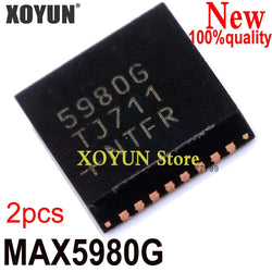 (2piece) 100% New 5980G MAX5980G MAX5980GTJ+T QFN-32