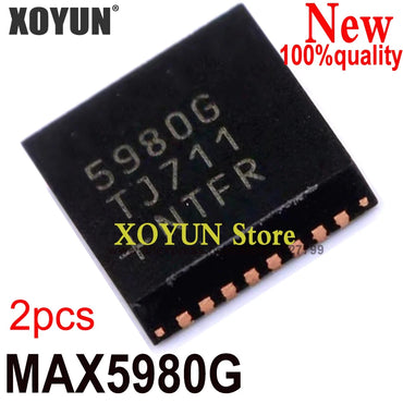 (2piece) 100% New 5980G MAX5980G MAX5980GTJ+T QFN-32