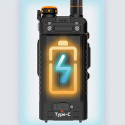 Baofeng K5 Pro Max Walkie Talkie 12W High Capacity UHF VHF AM FM Two Way Radio UVK5 Full Band LCD Noise Reduction DTMF Ham Radio