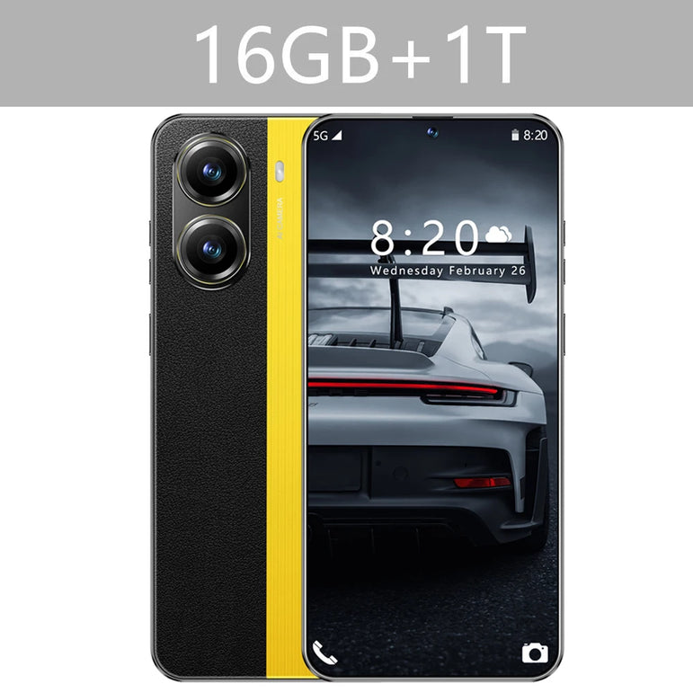 2025 New X7 Pro Case for 7.3HD Smartphone 5G Dual Card 8000mAh Battery Android 14 Global Version