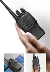 4PCS Original Baofeng BF888S Walkie Talkie 5W BF-888S 5KM UHF 400-470MHZ Transceiver Portable Two Way Radio BF 888S Intercom