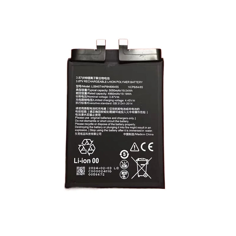 New 5050mAh Li3945T44p8h906455 Battery for ZTE Nubia Red Magic 6 Magic6 NX669j Phone
