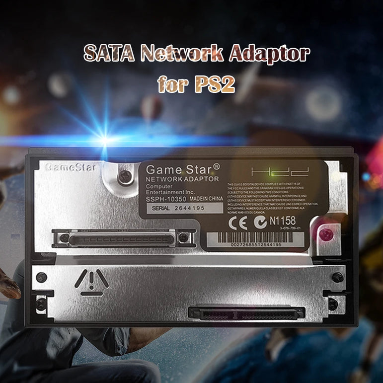 1/2Pcs Universal Game Console Adapter SATA Interface Console Network Adapter 2.5/3.5 Inch SATA HDD Gaming Accessories for PS2