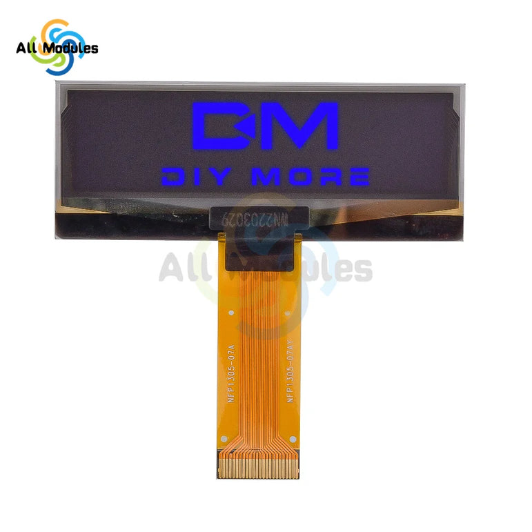 2.23 inch 24 Pin OLED Display 12832 LCD Screen SSD1305 Drive IC 128*32 SPI Interface White Green Yellow Blue