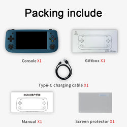 Anbernic RG503 Retro Handheld Video Game Console 4.95-inch OLED Screen Linux System Portable Game Player RK3566 Bluetooth 5G Wif