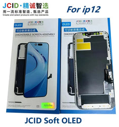 JCID OLED Screen Diagnosable Assembly NEW Soft Hard FHD Touch Display Pantalla For iphone 12 13 15 16 Without IC Removal No Pop