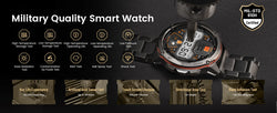 2025 Original KOSPET TANK T3 Ultra GPS Smart Watch For Men Smartwatch Waterproof 5ATM IP69K 470mAh AMOLED Bluetooth Call Watches