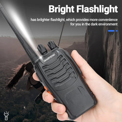 2PCS New Baofeng BF-888S Pro Upgrade Walkie Talkie Wireless Copy Frequency Long Range Portable BF888S Ham Two Way Radio Hunting