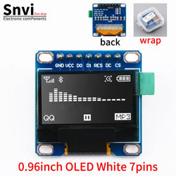 0.96 inch oled IIC Serial White OLED Display Module 128X64 I2C SSD1306 12864 LCD Screen Board For Arduino