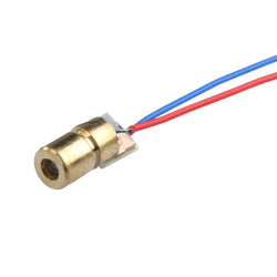 10/20pcs Adjustable Mini Laser Pointer Diode RED Dot Laser Diod Circuit 3V/5V 5mW 650nm Module Pointer Sight Copper Head