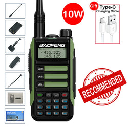 2025 Baofeng UV-16 Max IP68 Waterproof Walkie Talkie Dual Band High Power CB Radio Vhf Uhf CB Ham Radio Long Range Two Way Radio
