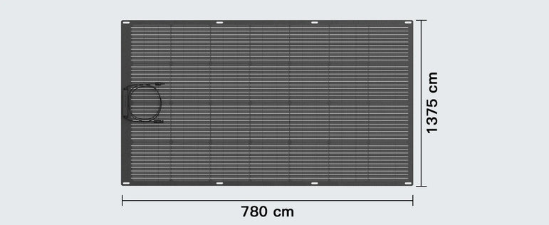 MHPOWOS Balcony Power Plant 200W / 100W Flexible Solarpanel IP68 Solar Cell Solar Charger Photovoltaic off-grid for Boat Roof RV