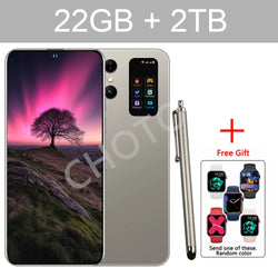 New Back Cover For S25 Ultra Smartphone 7.3HD Original Cellphones 5G Dual Sim 7800mAh Cell Phone Android 14 Mobile Phones Cover