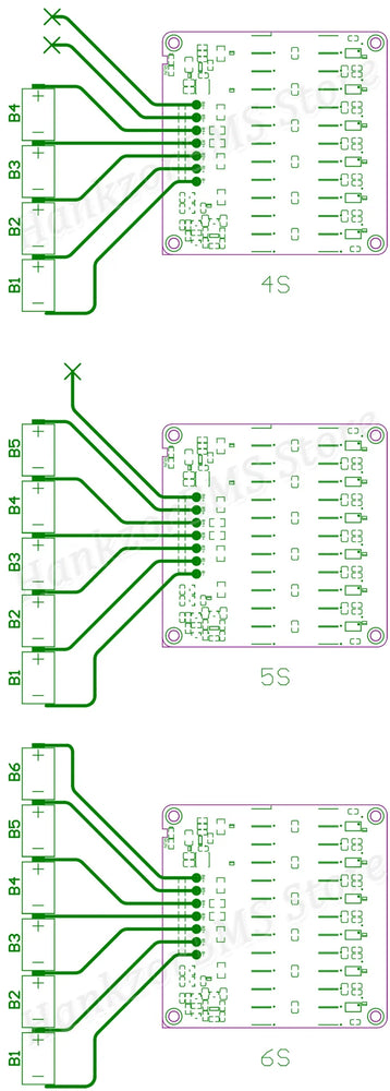 NEEY 5A Active Equalizer Balancer 3S 4S 5S 6S 7S 8S 9S 10S 11S 12S 13S 14S 15S 16S 17S Lifepo4/lipo/lto Battery Energy Capacitor