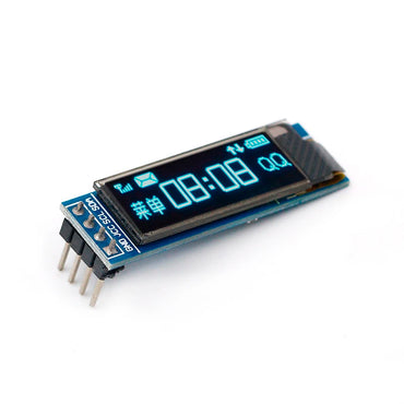 0.91 inch OLED module 0.91" white/blue OLED 128X32 OLED LCD LED Display Module 0.91" IIC Communicate
