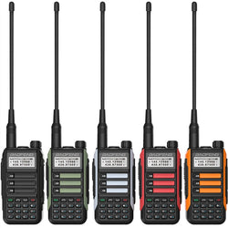 BaoFeng UV16 Walkie-Talkie 8/10W Tri-Power IP68 Waterproof Long Range USB C Dual Band VHF UHF Two Way Portable Ham Two Way Radio