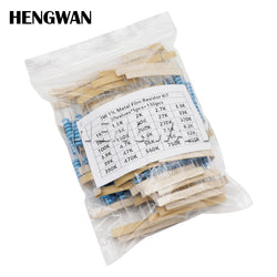 150PCS 300PCS 1/2W 1W 2W 3W Resistance 1% Metal Film Resistor Assortment Kit Set 30Kinds Each 5/10PCS 1R~750R 1K~820K Ohm