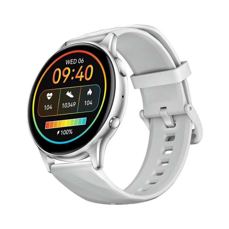 KUMI GW5 Pro Smartwatch 1.43" AMOLED IP68 Waterproof Bluetooth 5.2 Fitness Tracker Heart Rate Blood Oxygen Monitor