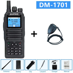 Baofeng Dm 1701 Digital Walkie Talkie Long Range dual Mode dmr Analog Open Gd77 Time slot Tier 1 +2 Radio 1801UV
