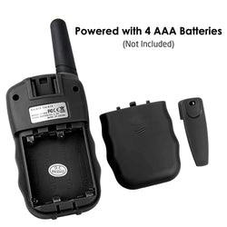 1 Pair Rt-388 Kids Walkie Talkies 0.5W Portable Child Electronic Radio Voice Interphone Outdoor LCD Display Toys Christmas Gifts