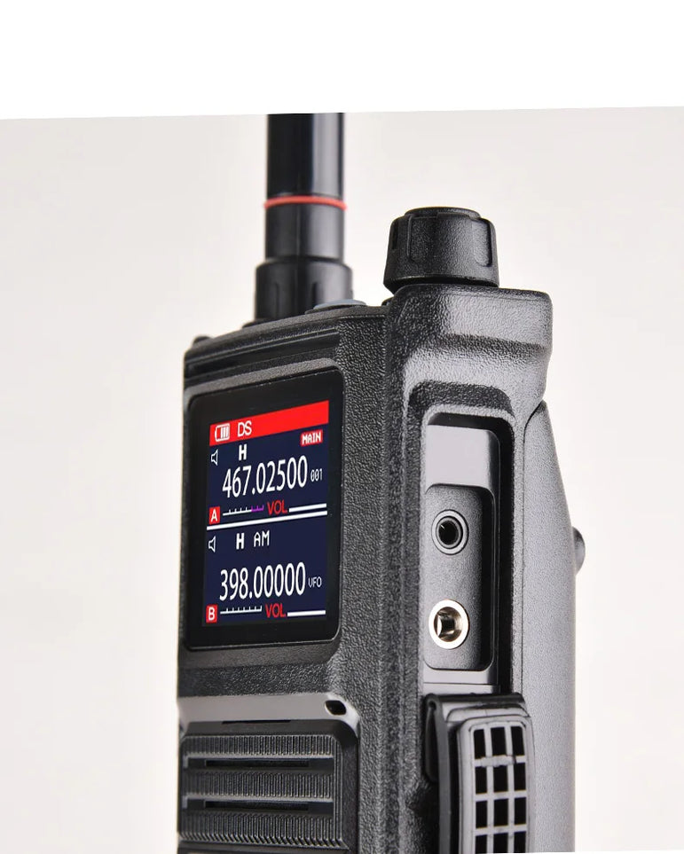 Radtel RT-470X Full Band Ham Radio 256 Channel Air Band Two Way Radio USB-C Aviation NOAA Police Marine Amateur HT Scanner Roger