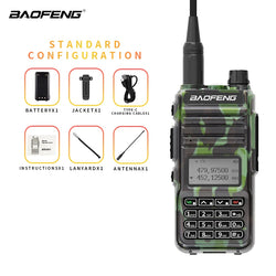 Baofeng RD-K5 Ham Walkie Talkie High Gain Antenna Encryption Anti-interference Air Band 108-136 Mhz 5-10KM Uhf Vhf Two Way Radio