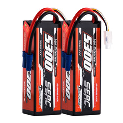 SUNPADOW Lipo Battery 5300mAh 2S 3S 4S 7.4V 11.1V 14.8V EC5 Plug 100C for RC Car Plane DJI Truck Tank Buggy Racing Boat Models