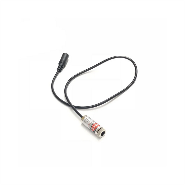 12mm red dot shaped cross shaped adjustable laser positioning lamp 650nm 5mW  DC plug 3V 5V 9V 12V