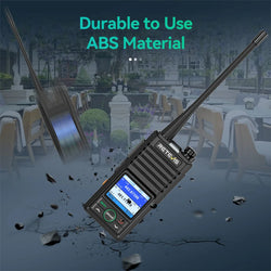 Retevis RB658 Walkie Talkie APP Control Long Range Walkie-talkie Bluetooth 5.0 UHF Professional Communication Radio for Camping