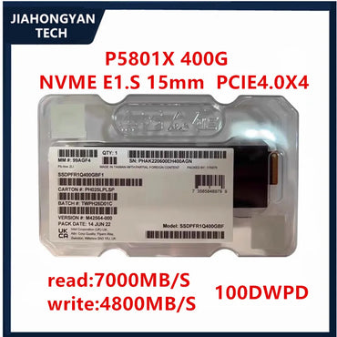 Original SSD DC P5801X 400G E1.S interface PCIE4.0X4 enterprise solid state drive New For Intel OPTANE