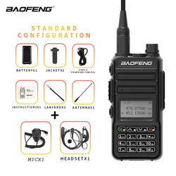 Baofeng RD-K5 Ham Walkie Talkie High Gain Antenna Encryption Anti-interference Air Band 108-136 Mhz 5-10KM Uhf Vhf Two Way Radio