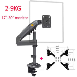 NEW NB H100 Gas Spring 22-35" LCD LED Monitor Holder Arm Full Motion Desktop Monitor TV Mount Bracket Load 2-12 kgs