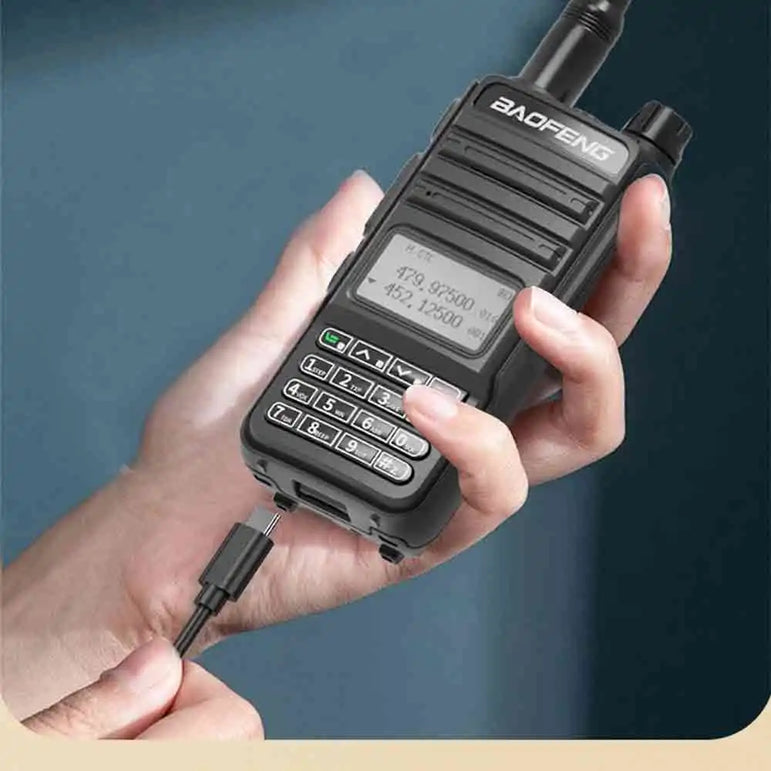 Baofeng RD-K5 Ham Walkie Talkie High Gain Antenna Encryption Anti-interference Air Band 108-136 Mhz 5-10KM Uhf Vhf Two Way Radio