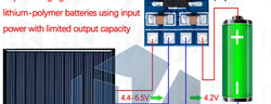 1-10PCS SD05CRMA MPPT Solar Charge Controller 1A 4.2V 3.7V 18650 LiPo Li-ion Lithium Battery Module Solar Panel Battery Charging