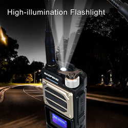 Baofeng UV-25 Walkie Talkie Air Band Receiving Scrambler Multi-band FM Vox 10W 999Ch Amateur Radio W/ Type-C 5200mAh Battery