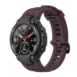 Silicone Watch Strap Band Replacement for Huami Amazfit T-Rex Pro/Amazfit T-Rex