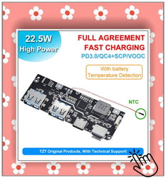 TZT USB QC3.0 QC2.0 USB DC-DC Buck Converter Charging Step Down Module 6-32V 9V 12V 24V to Fast Quick Charger Circuit Board 5V