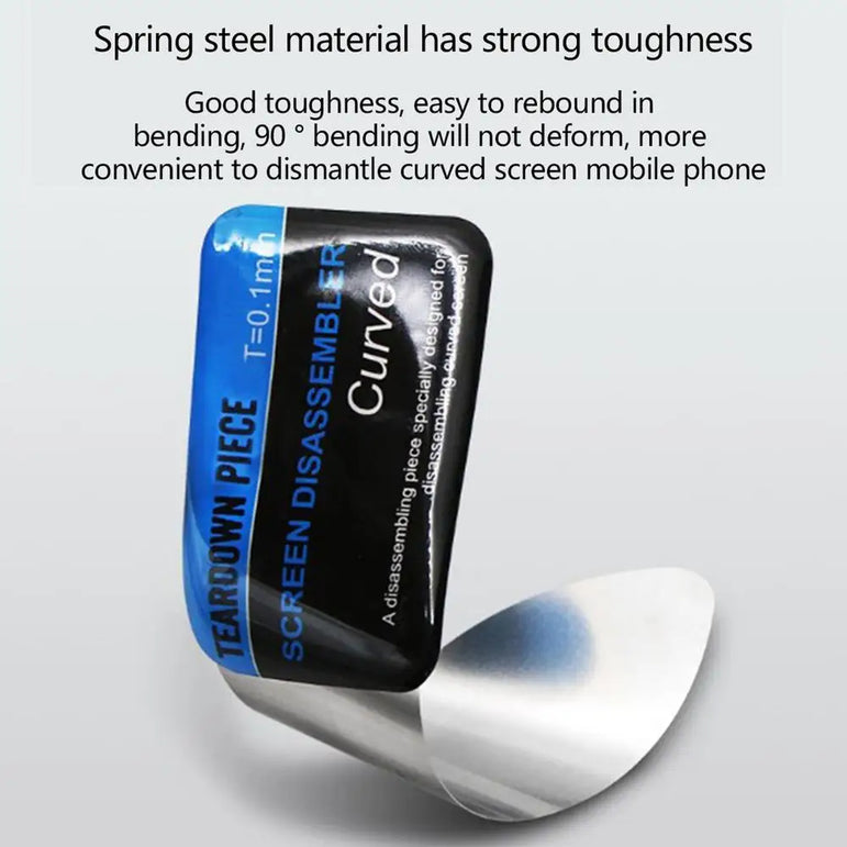 Mobile Phone Curved LCD Screen Spudger Opening Pry Card Tools Flexible Mobile Phone Disassemble Tools Screen Opener Tools