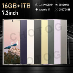 Original SMS 25 Ultra Smartphone 5G 22GB 2TB Dual Sim Cellphones Android 14 Cell Phone Face Recognition 7800mAh Mobile Phone