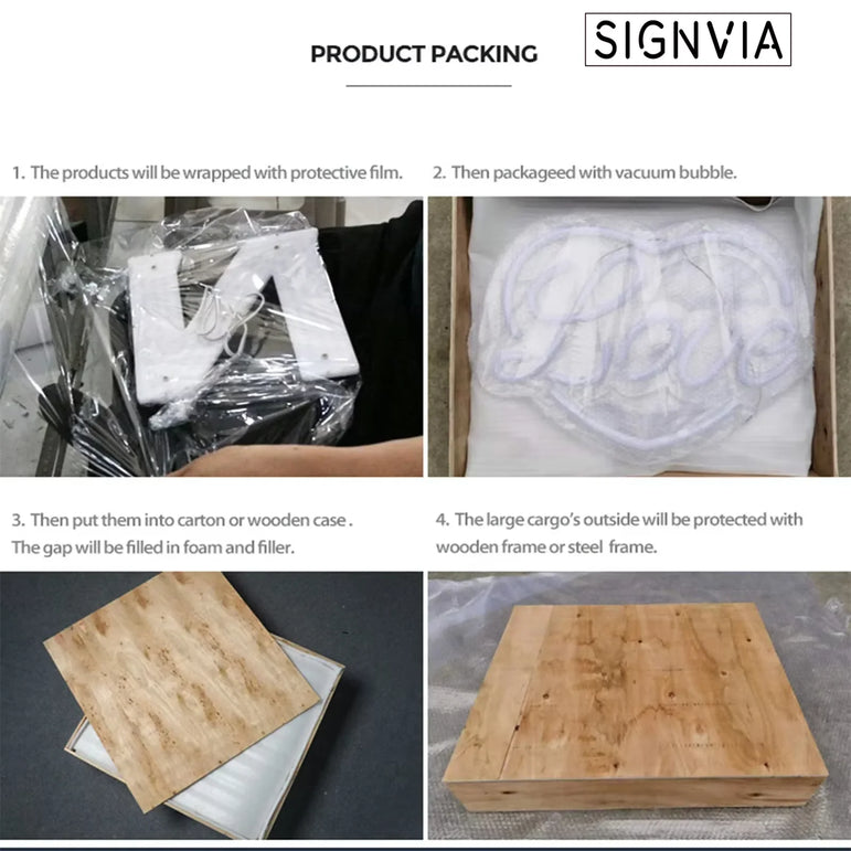Waterproof Advertising Customized Size Vacuum Formed Light Box Wall for Shop Nightclub Hotel