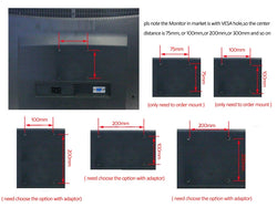 NEW NB H100 Gas Spring 22-35" LCD LED Monitor Holder Arm Full Motion Desktop Monitor TV Mount Bracket Load 2-12 kgs
