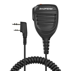 Baofeng Walkie Talkie Speaker Microphone PTT Shoulder Mic Portable for Baofeng 888S UV-5R Walkie Talkie,Radios Accessories