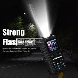 1/2PCS Baofeng UV-5R Mini Walkie Talkie Bluetooth Programming Type-C Dual PTT Lightweight 999 Channels Flashlight Frequency Copy