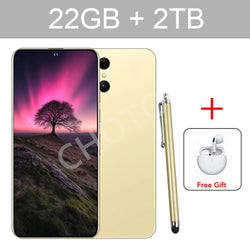 2025 New S+ 24 Ultra Original Intelligent 5G Dual Card Dual Standby Android 14 System 22GB+2TB Global Version 8000mAh Battery
