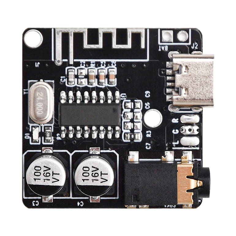 VHM-314 Wireless Stereo Music Module Audio Aux Bluetooth-Compatible 4.1/5.0 MP3 Decoding Player Board Type-C Micro USB 5V Power