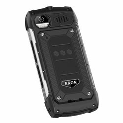 EAOR 2G Rugged Flashlight 4000mAh Big Battery Power Bank IP68 Waterproof 2.8 IPS large screen 0.3M cam MTK feature mobile Phone