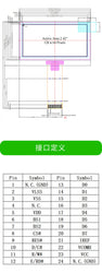 2.42 inch OLED Display 128*64 Dot Matrix 2.4 inch OLED Screen SSD1309 Drive Industrial Control 24Pin
