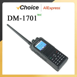 Baofeng Walkie Talkie DM-1701 DMR Dual Mode Analog and Digital Radios Tier 1&2 Dual-Time Slot DM1701 Ham Dual-Band DM-1801 DM-5R