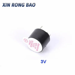 10PCS 3v 5v 12v Active Buzzer 12095 Magnetic Long Continous Beep Tone 12*9.5mm